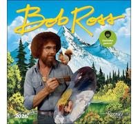 Bob Ross 2026 Wall Calendar (Includes Full-Color Poster) (PRESALE 12/08/2025)