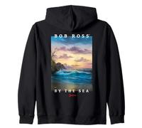 Bob Ross By The Sea Felpa con Cappuccio
