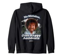 Bob Ross Happy Clouds Felpa con Cappuccio