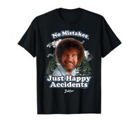 Bob Ross Happy Clouds Maglietta