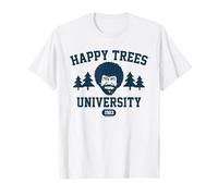 Bob Ross Happy Trees University Maglietta