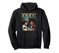 Bob Ross Homage Felpa con Cappuccio