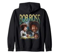 Bob Ross Homage Felpa con Cappuccio