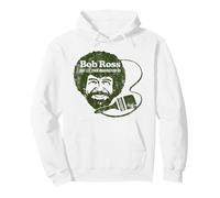 Bob Ross Just Let Your Imagination Go Felpa con Cappuccio