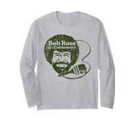 Bob Ross Just Let Your Imagination Go Maglia a Manica