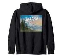 Bob Ross Landscape Signature Felpa con Cappuccio
