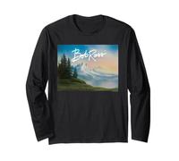 Bob Ross Landscape Signature Maglia a Manica