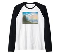 Bob Ross Landscape Signature Maglia con Maniche Raglan