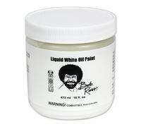 Bob Ross Liquido Bianco, Trasparente O Nero Olio Pittura Base Coat medium 237ml