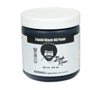 Bob Ross Liquido Bianco, Trasparente O Nero Olio Pittura Base Coat medium 237ml