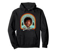 Bob Ross Little Trees Badge Felpa con Cappuccio