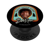 Bob Ross Little Trees Badge PopSockets PopGrip Adesivo