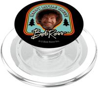 Bob Ross Little Trees Badge PopSockets PopGrip per MagSafe