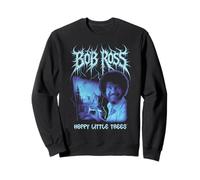 Bob Ross Little Trees Metal Felpa