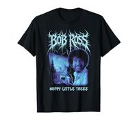 Bob Ross Little Trees Metal Maglietta