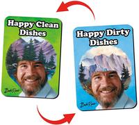 Bob Ross Magnet Da Lavastoviglie Doppio Lato