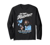 Bob Ross Mistakes Maglia a Manica