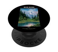 Bob Ross Mountain Serenity PopSockets PopGrip Adesivo