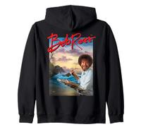Bob Ross Ocean Painter Felpa con Cappuccio