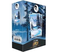 Bob Ross Paradise Invernale 105Ct Apex Deck Protector Sleeves
