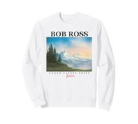 Bob Ross Pastel Skies Felpa
