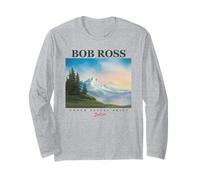 Bob Ross Pastel Skies Maglia a Manica