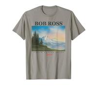 Bob Ross Pastel Skies Maglietta