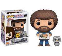 Bob Ross POP Vinyl Figure: Bob Ross Con Hoot (Chase)