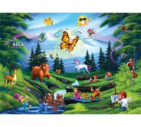 Bob Ross Questo È Un Posto Felice Puzzle Da 1000 Pezzi