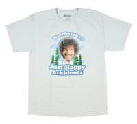 Bob Ross - T-Shirt - Uomo Grigio M