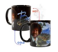Bob Ross Tazza Da Caffè Ceramica Esclusiva Con Cambio Di Colore 12 Once