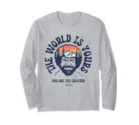 Bob Ross The World Is Yours Maglia a Manica