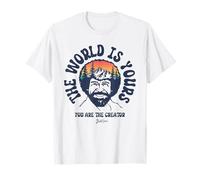 Bob Ross The World Is Yours Maglietta