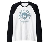 Bob Ross We Don't Make Mistakes Maglia con Maniche Raglan