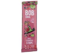Bob Snail Mela e St RAW bacche Stripe senza zuccheri aggiunti - 14 g
