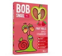 Bob Snail Mela e St RAW frutti di bosco Snack senza zuccheri aggiunti - 60 g
