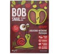 Bob Snail Snack alla mela e alla ciliegia senza zuccheri aggiunti - 60 g