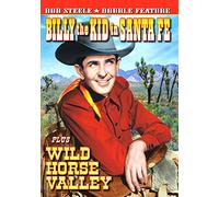Bob Steele Double Feature: Billy The Kid In Santa Fe (1941) / Wild Horse V (DVD)