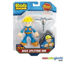 BOB THE BUILDER spaccasassi Bob aggiustatutto DHB05-DMM48 Mattel -nuovo-Italia