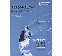 Bob Thomas Aubery Penning PERSONAL TAX (FA21) TUTORIAL (Tascabile)