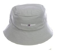 Bob Tommy Jeans Tjm Sport Bucket Cappello Beige Cachi Chiaro Sbiadito Willow