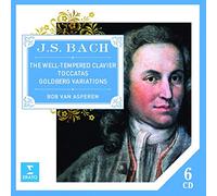 Bob Van Asperen (Clavicembalo) - Well-Tempered Clavier,Goldberg Variations..(Box6Cd)(Clavicembalo Ben Temperato)