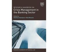 Bob Wessels Research Handbook on Crisis Management in the Ban (Copertina rigida)
