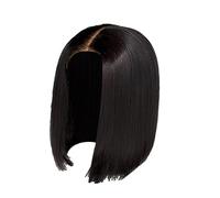 Bob Wig Women, Natural Middle Part Wig, Hair Accessories, Comfortable Fit, Lightweight Design, 35 x 15 x 4 cm, Perfect for Daily Wear, College Studenti, Teachers, or Special Occasioni