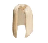 Bob Wig Women, Natural Middle Part Wig, Hair Accessories, Comfortable Fit, Lightweight Design, 35x15x4 cm, Perfect for Daily Wear, College Students, Teachers, or Special Occasions
