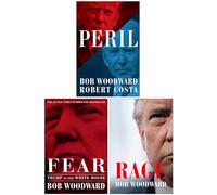 Bob Woodward 3 Books Collection Set (Peril, Fear Trump in the White House, Rage)