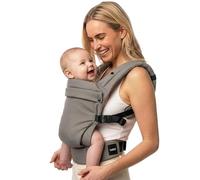 Boba Auri Marsupio Neonato Cotone, Ergonomico, 3-20 kg, Grigio