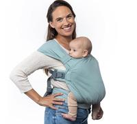 Boba Bliss Fascia Porta Bebe - Marsupio Neonato o Bambino 2 in 1 - Fascia Neonato Senza Nodi - Ideale per la Salute dei Fianchi - Marsupio Bambino Soffice ed Ergonomica - 3,2 a 16 Chili
