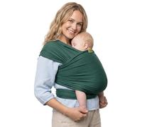 Boba Fascia Porta Bebè Elastica, Bambù Bio, Neonato, Foresta Pluviale