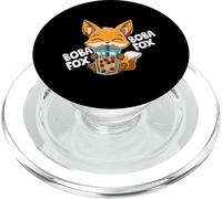 Boba Fox Anime Bubble Tea Volpe Cute Boba Tea PopSockets PopGrip per MagSafe